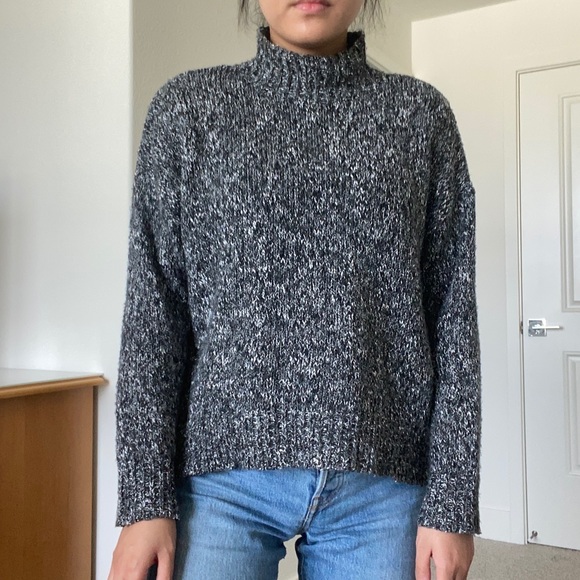 Grey Turtleneck Sweater - Picture 2 of 5
